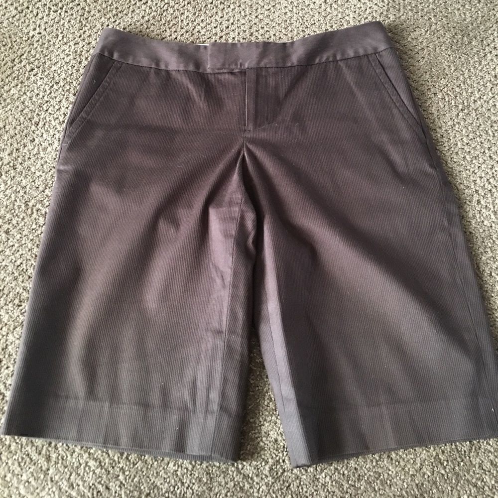 Banana Republic Dark Brown 11” inseam Shorts